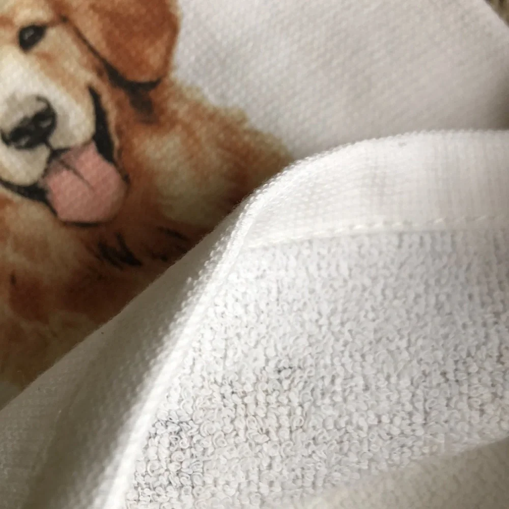 PAWSITIVE VIBES Kitchen Towel Set - Golden Retriever